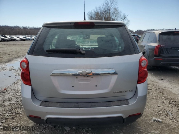2010 Chevrolet Equinox LS with VIN 2CNALBEW5A6352998, listed as a Copart auction lot 49297055 with 185,194 mi miles and Salvage Title. Bid and sale history available at carsss.com. Image 6.