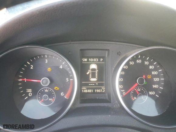 2011 Volkswagen Golf TDI with VIN WVWDM7AJ6BW334958, listed as a Copart auction lot 84291654 with 148,481 mi miles and Salvage Title. Bid and sale history available at carsss.com. Image 9.