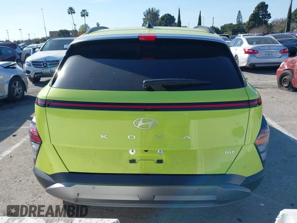 2024 Hyundai Kona Limited with VIN KM8HE3A32RU108653, listed as a IAAI auction lot 41550477 with 9,338 mi miles. Bid and sale history available at carsss.com. Image 16.