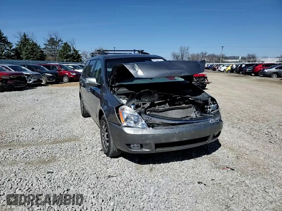2011 Kia Sedona EX with VIN KNDMH4C79B6398495, listed as a Copart auction lot 47064174 with 169,328 mi miles and Salvage Title. Bid and sale history available at carsss.com. Image 12.