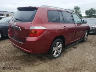 2009 Toyota Highlander Sport with VIN JTEES43A692116005, listed as a Copart auction lot 66279264 with 129,139 mi miles and Salvage Title. Bid and sale history available at carsss.com. Image 3.