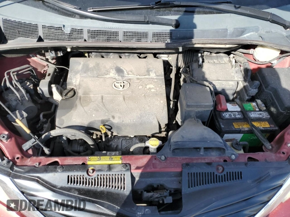 2012 Toyota Sienna LE AAS with VIN 5TDKK3DC5CS251140, listed as a Copart auction lot 50882805 with 219,401 mi miles and Salvage Title. Bid and sale history available at carsss.com. Image 14.