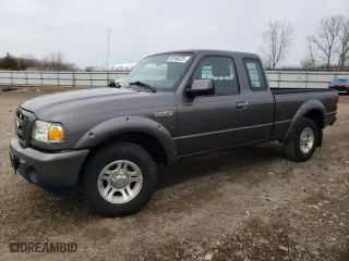 2010 Ford Ranger XL with VIN 1FTKR1EE3APA63272, listed as a Copart auction lot 49166225 with 100,843 mi miles and Salvage Title. Bid and sale history available at carsss.com. Image 1.