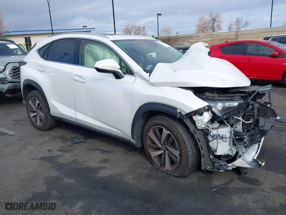 2021 Lexus NX with VIN JTJGARBZ9M5028428, listed as a IAAI auction lot 41719808 with 1 mi miles. Bid and sale history available at carsss.com. Image 12.