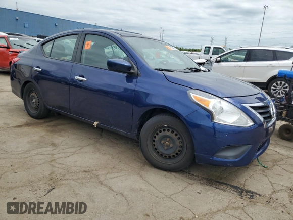 2019 Nissan Versa SV z VIN 3N1CN7AP7KL878228, wystawiony jako Copart lot #57485445 z przebiegiem Nie podano mil oraz Czysty tytuł • Clean title. Historia ofert i sprzedaży dostępna na DreamBid. Obrazek 4.