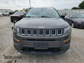 2018 Jeep Compass Latitude with VIN 3C4NJCBB0JT376754, listed as a Copart auction lot 58494345 with 93,092 mi miles and Salvage title. Bid and sale history available at DreamBid. Image 5.