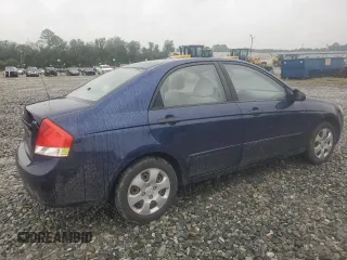 2008 Kia Spectra EX with VIN KNAFE122385539823, listed as a Copart auction lot 71399374 with 142,989 mi miles and Salvage Title. Bid and sale history available at carsss.com. Image 3.