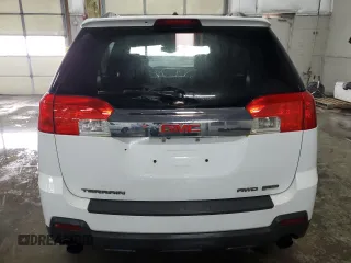 2012 GMC Terrain SLT-1 with VIN 2GKFLVE55C6180580, listed as a Copart auction lot 43970525 with 135,094 mi miles and Salvage Title. Bid and sale history available at carsss.com. Image 6.