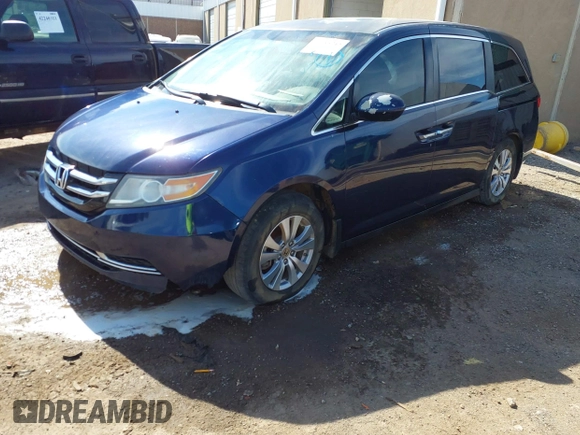 2014 Honda Odyssey EX with VIN 5FNRL5H43EB115025, listed as a IAAI auction lot 41685249 with 236,876 mi miles and . Bid and sale history available at carsss.com. Image 17.