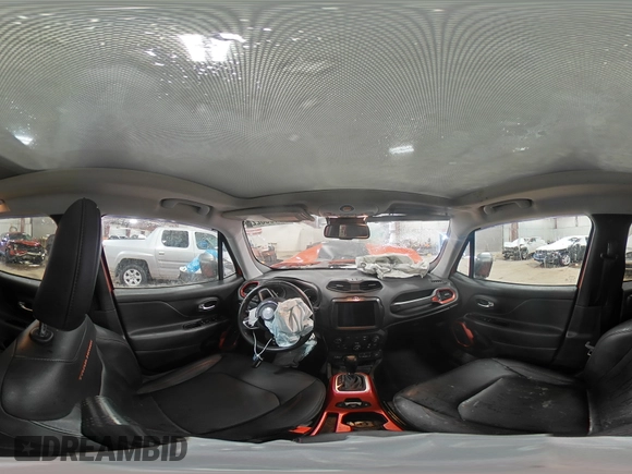 2021 Jeep Renegade Trailhawk with VIN ZACNJDC10MPM39680, listed as a Copart auction lot 44353225 with 48,367 mi miles and Non repairable. Bid and sale history available at DreamBid. Image 15.