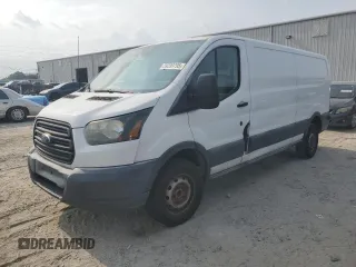 2016 Ford Transit Cargo z VIN 1FTYR2ZM3GKB18309, wystawiony jako Copart lot #59299795 z przebiegiem 265 882 mil mil oraz Czysty tytuł • Clean title. Historia ofert i sprzedaży dostępna na DreamBid. Obrazek 1.