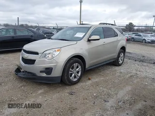 2010 Chevrolet Equinox LT w/1LT with VIN 2CNALDEW9A6362381, listed as a IAAI auction lot 41701019 with 124,325 mi miles. Bid and sale history available at carsss.com. Image 2.