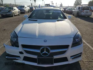 2014 Mercedes-Benz SLK-Class SLK 350 with VIN WDDPK5HA1EF078199, listed as a Copart auction lot 70853244 with 80,976 mi miles and Salvage Title. Bid and sale history available at carsss.com. Image 5.