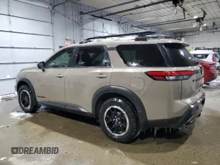 2023 Nissan Pathfinder SV z VIN 5N1DR3BD8PC212514, wystawiony jako Copart lot #44709455 z przebiegiem 49 497 mil mil oraz Szkoda całkowita • Salvage title. Historia ofert i sprzedaży dostępna na DreamBid. Obrazek 2.