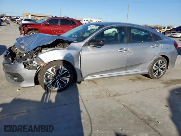2017 Honda Civic Sedan EX-L with VIN 19XFC1F70HE022594, listed as a Copart auction lot 48467295 with 99,160 mi miles and Salvage Title. Bid and sale history available at carsss.com. Image 1.