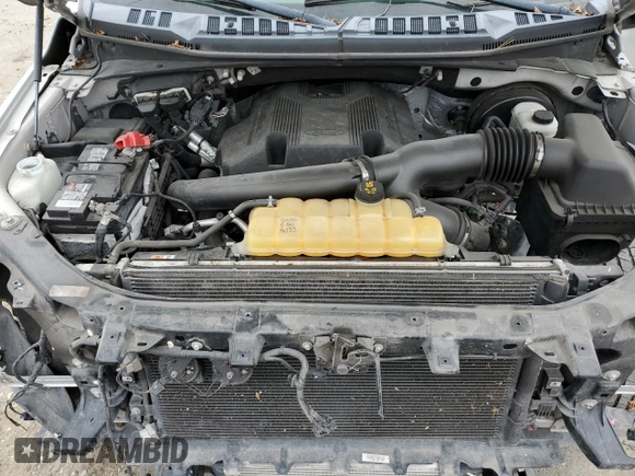2018 Ford F-150 XL with VIN 1FTEW1CG8JKC98211, listed as a Copart auction lot 50150035 with 83,430 mi miles and Salvage Title. Bid and sale history available at carsss.com. Image 12.