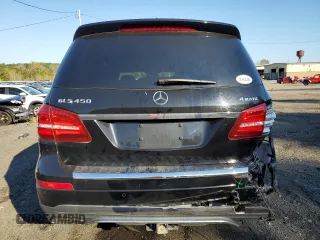 2017 Mercedes-Benz GLS with VIN 4JGDF6EE3HA806312, listed as a Copart auction lot 70647593 with 47,418 mi miles. Bid and sale history available at carsss.com. Image 6.