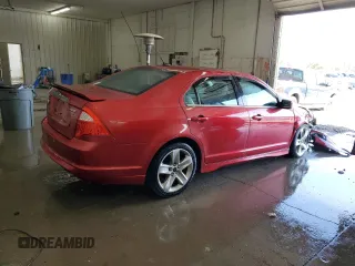 2011 Ford Fusion SPORT with VIN 3FAHP0DC1BR133040, listed as a Copart auction lot 50990545 with 187,599 mi miles and Salvage Title. Bid and sale history available at carsss.com. Image 3.