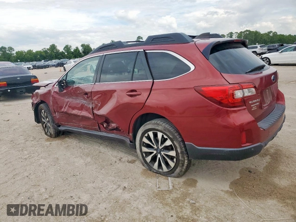2017 Subaru Outback Limited with VIN 4S4BSANC9H3398911, listed as a Copart auction lot 62292395 with 104,532 mi miles and Salvage title. Bid and sale history available at DreamBid. Image 3.