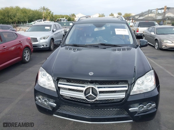 2011 Mercedes-Benz GL-Class GL 450 with VIN 4JGBF7BE1BA752615, listed as a IAAI auction lot 41075508 with 165,605 mi miles. Bid and sale history available at carsss.com. Image 6.