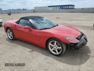 2005 Chevrolet Corvette with VIN 1G1YY34U055125061, listed as a Copart auction lot 55950055 with 46,458 mi miles and Salvage title. Bid and sale history available at DreamBid. Image 4.