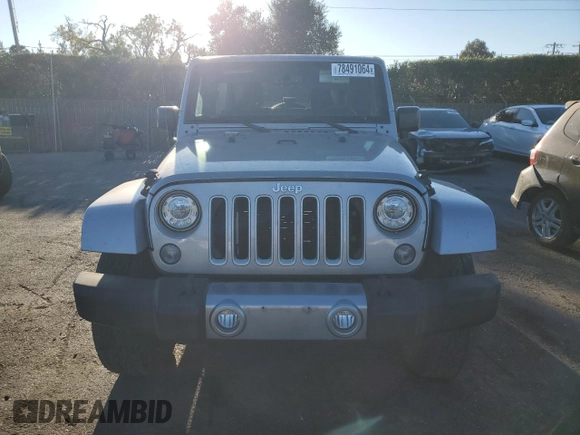 2018 Jeep Wrangler JK Unlimited Sahara with VIN 1C4HJWEGXJL918329, listed as a Copart auction lot 78491064 with 130,735 mi miles and Salvage Title. Bid and sale history available at carsss.com. Image 5.