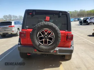 2024 Jeep Wrangler Rubicon z VIN 1C4PJXFG8RW264800, wystawiony jako Copart lot #51632235 z przebiegiem 36 246 mil mil oraz Szkoda całkowita • Salvage title. Historia ofert i sprzedaży dostępna na DreamBid. Obrazek 6.