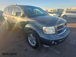 2008 Dodge Durango SLT with VIN 1D8HB48N48F155245, listed as a Copart auction lot 87777355 with 216,624 mi miles and Clean Title. Bid and sale history available at carsss.com. Image 1.