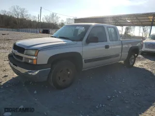 2004 Chevrolet Silverado 1500 with VIN 2GCEC19V641114757, listed as a Copart auction lot 87253224 with 230,317 mi miles and Salvage Title. Bid and sale history available at carsss.com. Image 1.