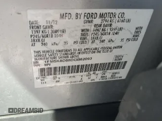2013 Ford Explorer XLT with VIN 1FM5K8D88DGB62093, listed as a Copart auction lot 48991285 with 147,359 mi miles and Non Repairable. Bid and sale history available at DreamBid. Image 13.