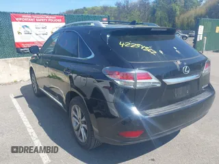 2015 Lexus RX 350 with VIN 2T2ZK1BA4FC167596, listed as a IAAI auction lot 42234362 with 122,344 mi miles and . Bid and sale history available at carsss.com. Image 3.