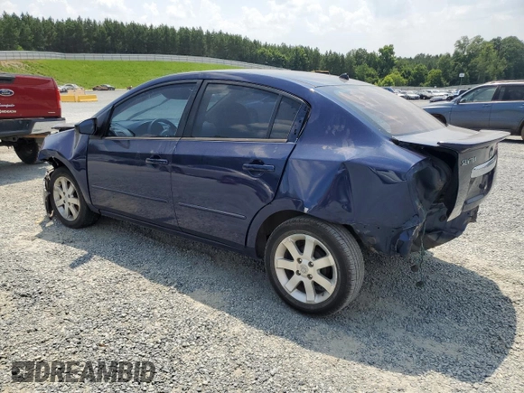 2010 Nissan Sentra S with VIN 3N1AB6AP5AL678599, listed as a Copart auction lot 62484895 with Not provided miles and Salvage title. Bid and sale history available at DreamBid. Image 2.