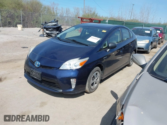 2013 Toyota Prius One with VIN JTDKN3DU0D0351571, listed as a IAAI auction lot 42033388 with 270,161 mi miles and . Bid and sale history available at DreamBid. Image 17.