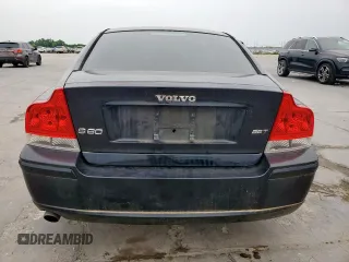 2007 Volvo S60 2.5L Turbo with VIN YV1RS592572644671, listed as a Copart auction lot 53966755 with 174,528 mi miles and Clean Title. Bid and sale history available at carsss.com. Image 6.