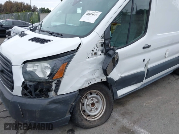 2016 Ford Transit with VIN 1FTBW2CM3GKA02602, listed as a IAAI auction lot 41893596 with 68,299 mi miles. Bid and sale history available at carsss.com. Image 6.