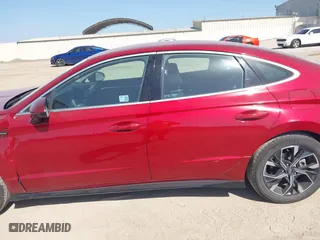 2024 Hyundai Sonata SEL with VIN KMHL64JA8RA369489, listed as a IAAI auction lot 42018317 with 25,772 mi miles. Bid and sale history available at carsss.com. Image 14.