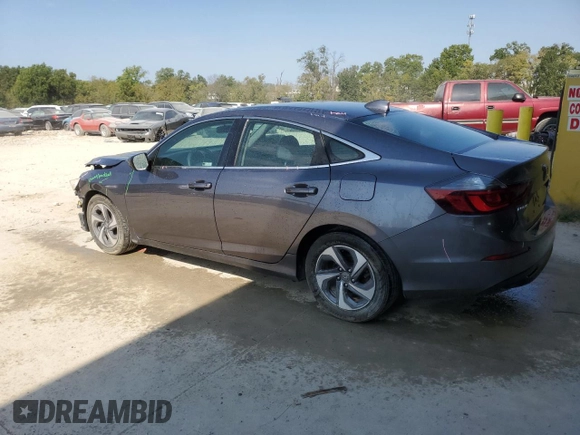 2019 Honda Insight EX with VIN 19XZE4F5XKE016106, listed as a Copart auction lot 74521794 with 124,721 mi miles and Salvage title. Bid and sale history available at DreamBid. Image 2.