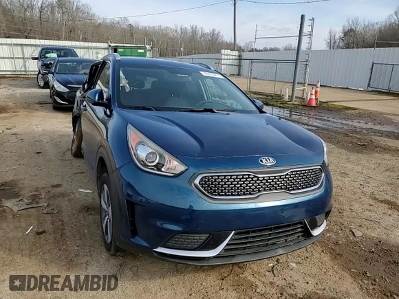 2018 Kia Niro LX with VIN KNDCB3LC2J5114200, listed as a Copart auction lot 43015215 with 172,600 mi miles and Salvage Title. Bid and sale history available at carsss.com. Image 10.