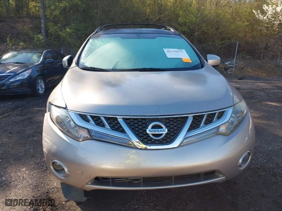 2010 Nissan Murano S with VIN JN8AZ1MU8AW013594, listed as a IAAI auction lot 41759377 with 109,272 mi miles. Bid and sale history available at carsss.com. Image 6.