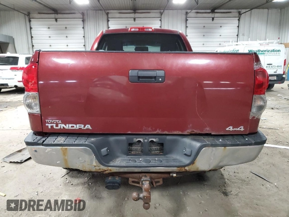 2008 Toyota Tundra 4WD Truck with VIN 5TBBT54198S463269, listed as a Copart auction lot 54965985 with 234,870 mi miles and Clean Title. Bid and sale history available at carsss.com. Image 6.