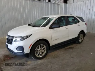 2022 Chevrolet Equinox LS with VIN 3GNAXHEV2NS161704, listed as a Copart auction lot 62684915 with 195,053 mi miles and Clean title. Bid and sale history available at DreamBid. Image 1.