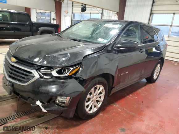 2020 Chevrolet Equinox LT with VIN 2GNAXUEV5L6137224, listed as a Copart auction lot 50930575 with 41,693 mi miles and Salvage Title. Bid and sale history available at carsss.com. Image 1.