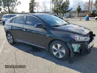 2019 Hyundai Ioniq with VIN KMHC75LH6KU044387, listed as a Copart auction lot 48553905 with 53,533 mi miles and Salvage Title. Bid and sale history available at DreamBid. Image 4.