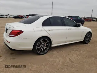 2018 Mercedes-Benz E-Class AMG E 43 with VIN WDDZF6EB3JA395411, listed as a Copart auction lot 86502184 with 72,626 mi miles and Salvage Title. Bid and sale history available at carsss.com. Image 3.