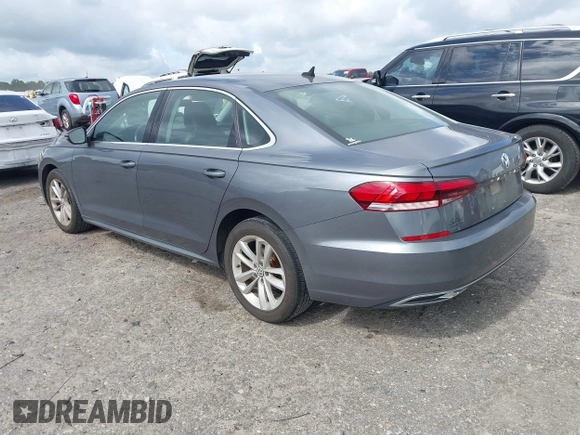 2020 Volkswagen Passat SE with VIN 1VWSA7A37LC022116, listed as a IAAI auction lot 42727604 with 97,271 mi miles and . Bid and sale history available at DreamBid. Image 3.