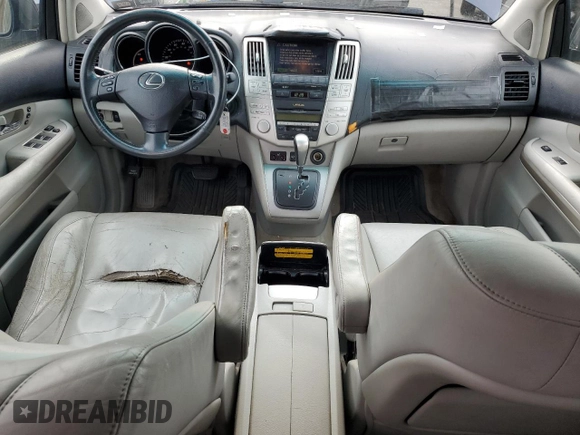 2006 Lexus RX 400h with VIN JTJHW31U462004213, listed as a Copart auction lot 78657944 with 202,326 mi miles and Salvage title. Bid and sale history available at DreamBid. Image 8.