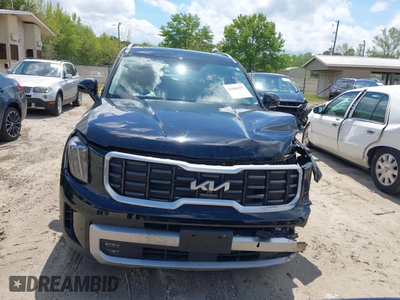 2023 Kia Telluride SX Prestige X-Pro with VIN 5XYP5DGC3PG337368, listed as a IAAI auction lot 42006597 with 34,777 mi miles and . Bid and sale history available at DreamBid. Image 12.