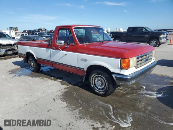 1988 Ford F-150 with VIN 1FTDF15Y0JNA07572, listed as a Copart auction lot 76735284 with 22,567 mi miles and Non Repairable. Bid and sale history available at carsss.com. Image 4.
