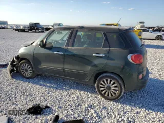 2014 FIAT 500L Easy with VIN ZFBCFABH5EZ009206, listed as a Copart auction lot 77257324 with 138,846 mi miles and Salvage Title. Bid and sale history available at DreamBid. Image 2.