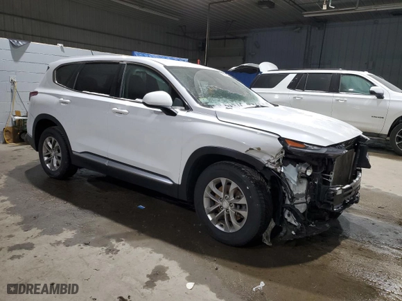 2020 Hyundai Santa Fe SE with VIN 5NMS2CAD1LH229541, listed as a Copart auction lot 85971114 with 83,879 mi miles and Salvage Title. Bid and sale history available at carsss.com. Image 4.